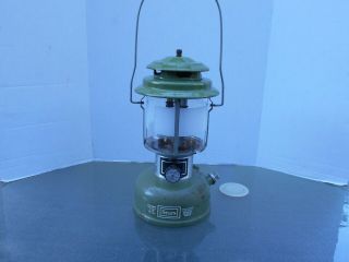 Vintage Sears Roebuck Lantern Avocado Green Model 72325 - 1