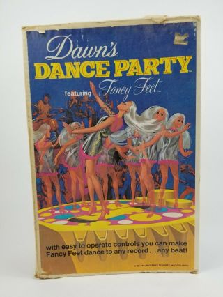 Dawn ' s Dance Party Featuring Fancy Feet Doll With Accessories Topper Toys 1971 2