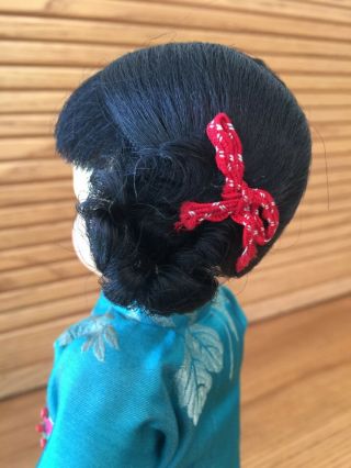 Vintage Composition Chinese/Asian Girl Doll 8 1/2 