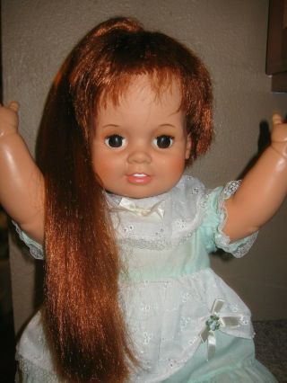 Vintage Baby Crissy Doll 23 " Growing Hair Doll 1972/73 Ideal - Soft Arms