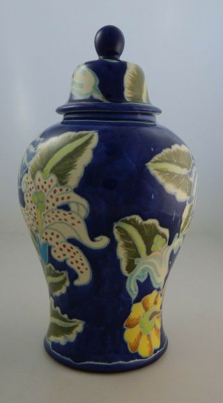 Mexican Ceramic Decorative Vase Folk Art Pottery Handmade Talavera 28