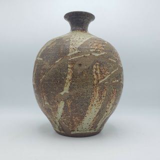 Vintage Signed Mike Mcginn Studio Art Pottery Vase