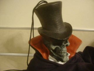 Vtg ' 99 Hanging Ghouls Scream Ghost Witch Grim Reaper Pumpkin Paper Magic Group 2