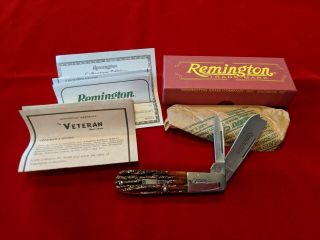 Remington Rb473 Veteran Bullet Knife Limited Edition 2008 With Orig Box,  Papers