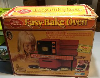 Vintage 1973 Betty Crocker Easy Bake Oven By Kenner Box