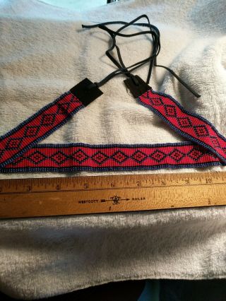 Native American Styled Beaded Hat Band