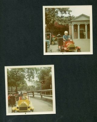 Vintage Photos Cute Kids On Coin Op Model T Car Ride At Knottsville Bank 985054