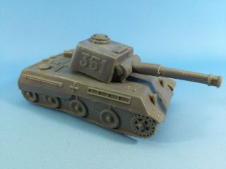 Marx Desert Fox Battleground German Tank Grey Gray 351
