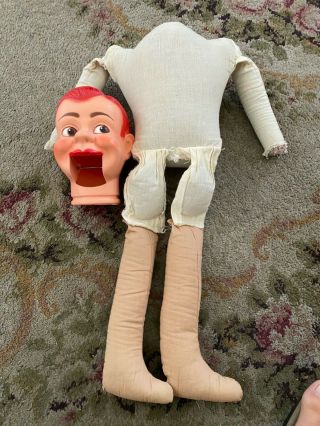 Vintage Jerry Mahoney Ventriloquist Head With No Jaw And Body
