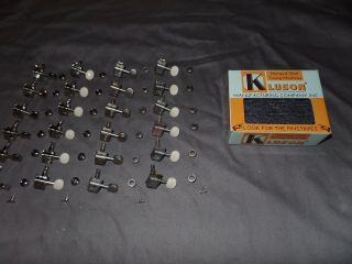 Install Kluson Relic Aged Or Classic Vintage Nickel Tuners On Your Neck Purchase