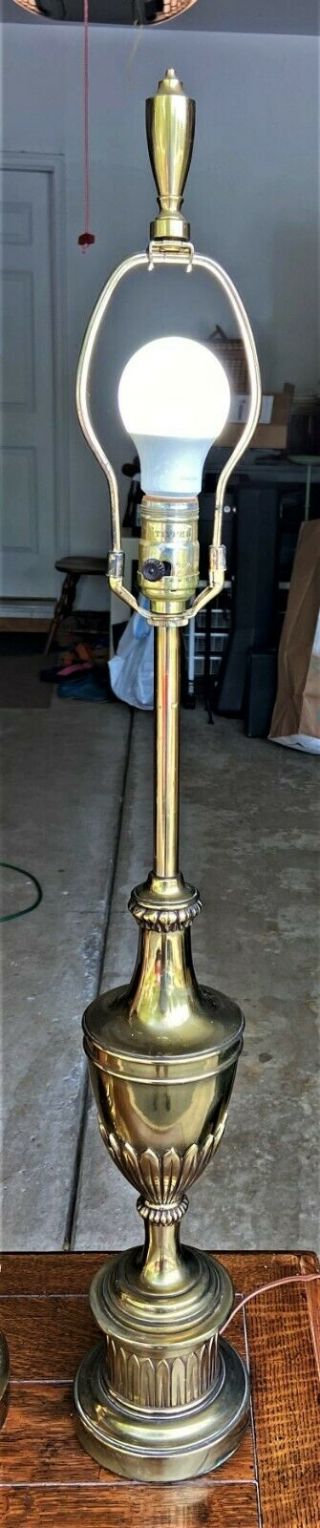 Vintage Stiffel Brass Table Lamp.