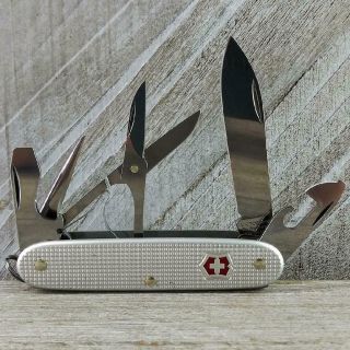 Victorinox Pioneer X Swiss Army Knife Silver Alox Great Edc
