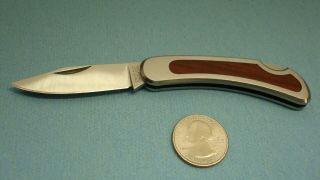 Vintage Kershaw 2000 Rogue 2 1/4 Inch Blade Lockback Folding Knife Japan