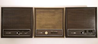 Vintage Nutone 8 - Inch Intercom Speaker Isa - 38 3pc Set For Im - 300 Home Systems