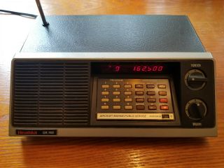 Heathkit Gr - 740 Vintage Radio Scanner Bearcat Kit - 40 Ch Prog -