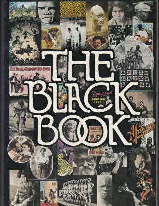 The Black Book 1st Paperback Middleton Harris Toni Morrison 1974 Vintage No Upc
