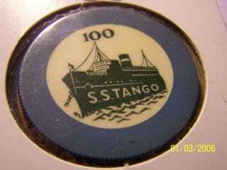 California S.  S.  Tango Card Room,  Santa Monica,  100 Blue,  C&s Mold