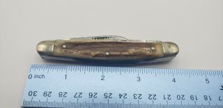 Bulldog Brand Hammer Forged Three Blade Pocket Knife Germany 3