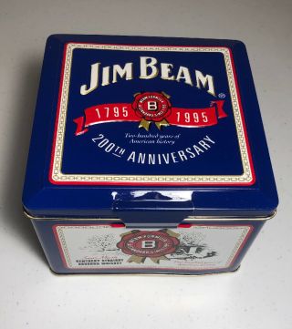 Jim Beam 200th Anniversary Limited Edition Poker Set Chips And Cards