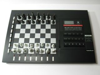 Vintage Radio Shack Master 2200x Electronic Computer Chess Board