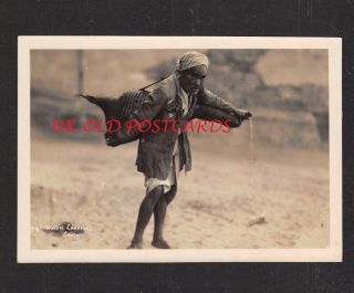 Vintage Photo - Egypt,  Cairo,  Native Water Carrier