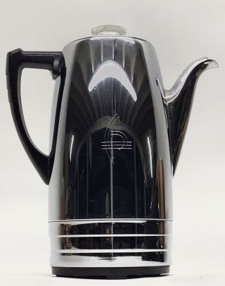 Vintage 1950s Sunbeam 8 Cup Coffee Percolator