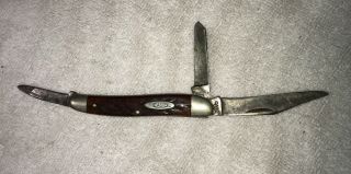 Vintage Gramps Case Xx Pocket Knife 3 Blade