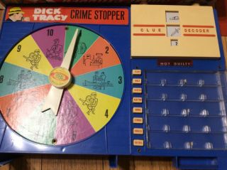 Vintage 1963 Ideal DICK TRACY CRIME STOPPER Game 2