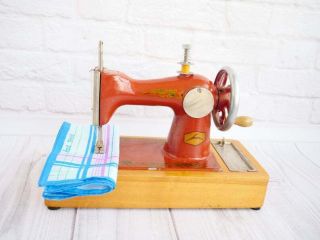 Vintage Sewing Machine For Kids Soviet Toy Gift For Crafter Sewing Gift Decor