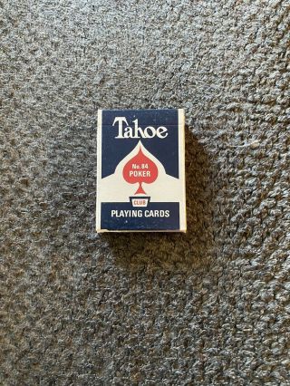 Arrco Tahoe No.  84 Poker Club Playing Cards.