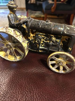 Cast Iron Fordson Tractor With Driver Made by Arcade - Vintage 2
