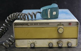Comco 610a Marine Radio Telephone - Vtg 1970s - / Repair -