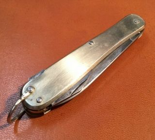 Vintage German J.  A.  Henckels Stainless Steel Pocket Knife 2