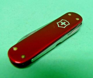 Victorinox 58mm Companion Swiss Army Knife Red Alox