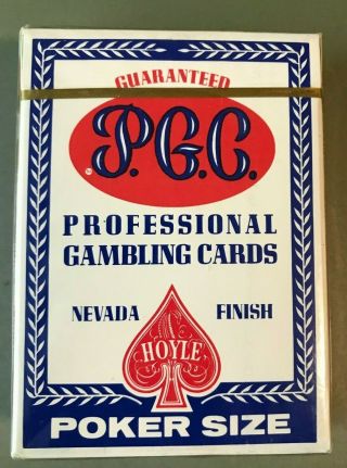Vintage Las Vegas Dunes Hoyle Professional Gambling Cards Poker Size Rare