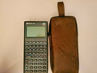 Vintage Hewlett Packard Hp 48g Graphing Calculator 32k Ram With Case
