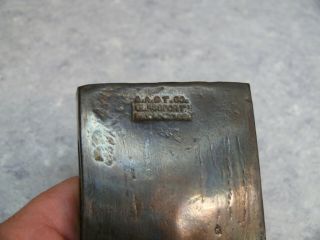 Vintage American Axe & Tool Co 2 lb 14.  2 oz Single Bit Axe Head Glassport PA USA 2