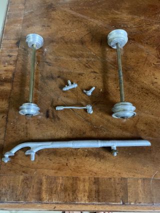 Thimble Drome Tether Car Racer Replacement Exhaust Shifter And Misc Parts