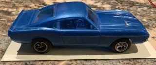 Vintage 1970 Mach 1 Mustang Toy Car - Processed Plastics - 7”