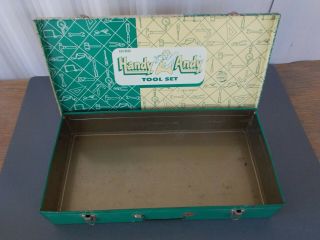 Vintage Skil - Craft Handy Andy Tool Set Metal Box 620 - R500 Box Only - No Tools
