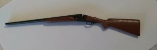 Vtg 1960s Marx Toys Guns Toy Miniature Double Barrel Shotgun Rifle 91/2 " Long