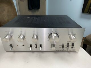Vintage Pioneer Sa - 7500 Ii Stereo Integrated Amplifier.  Parts