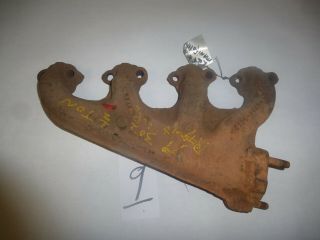 Vintage 1973 Ford 302 Factory Exhaust Manifold D1de 9431 Aa 3/f/26