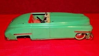 VINTAGE DISTLER D - 3200 TOY WINDUP CAR.  MADE IN US ZONE,  GERMANY Parts Restore 3