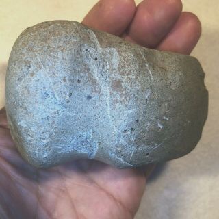 Authentic 3 - 1/2 " Full Groove Greenstone Axe Found In Eastern Nc