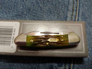 Case Baby Butterbean Pocket Knife 2014 Moss Brown 62132 Ss