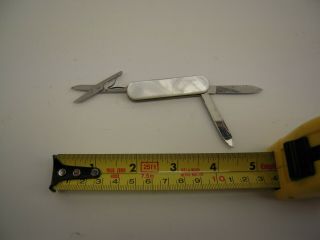 Victorinox Pearl Vintage Swiss Army Knife/pocket Knife 2 " With Scissor,  File