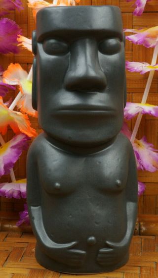 Easter Island Moai Tiki Mug By Scott " Flounder " Scheidly Easter Tiki Farm