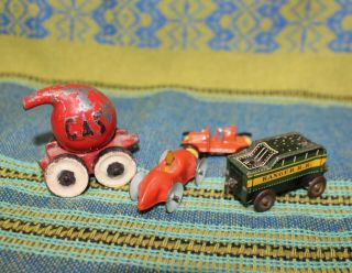 Antique Vintage Miniature Tin Metal Toy Cars Railroad Train Ranger Rr