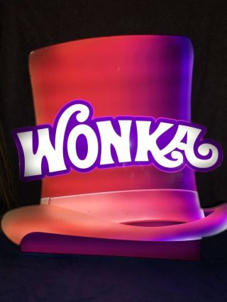 Willey Wonka Hat Casino Slot Machine Topper Collectible Item Wow